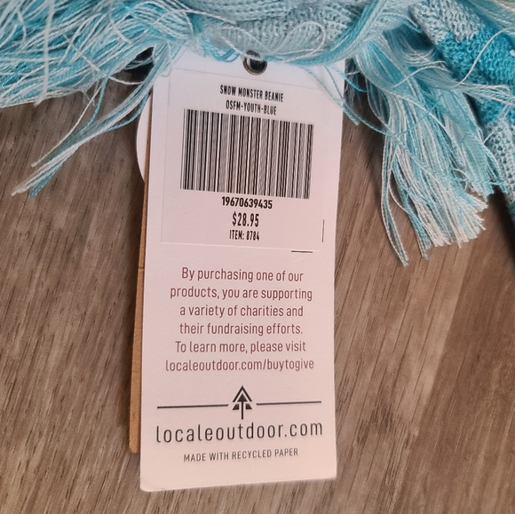 NWT LOCALE Monster Beanie - Picture 7 of 7